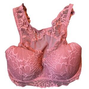 Victoria's Secret PINK women's SM DD Lace Push Up Halter Bralette